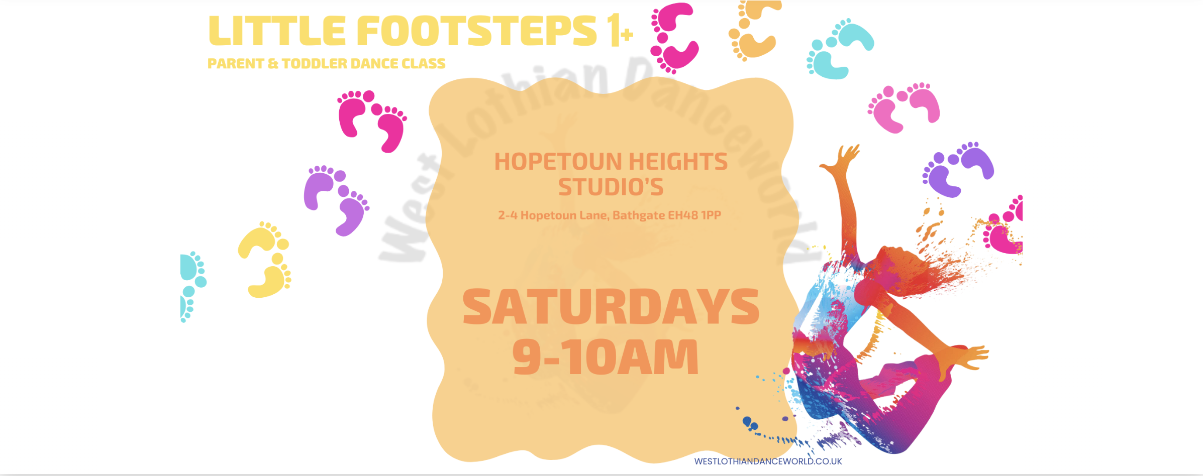 Class times for little footsteps