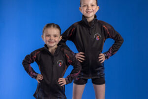 lycra jackets and shorts (lacey and missi)